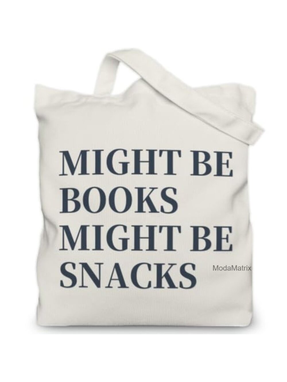Canvas Tote Bag Book Lover Gift Women 12x17 Inch